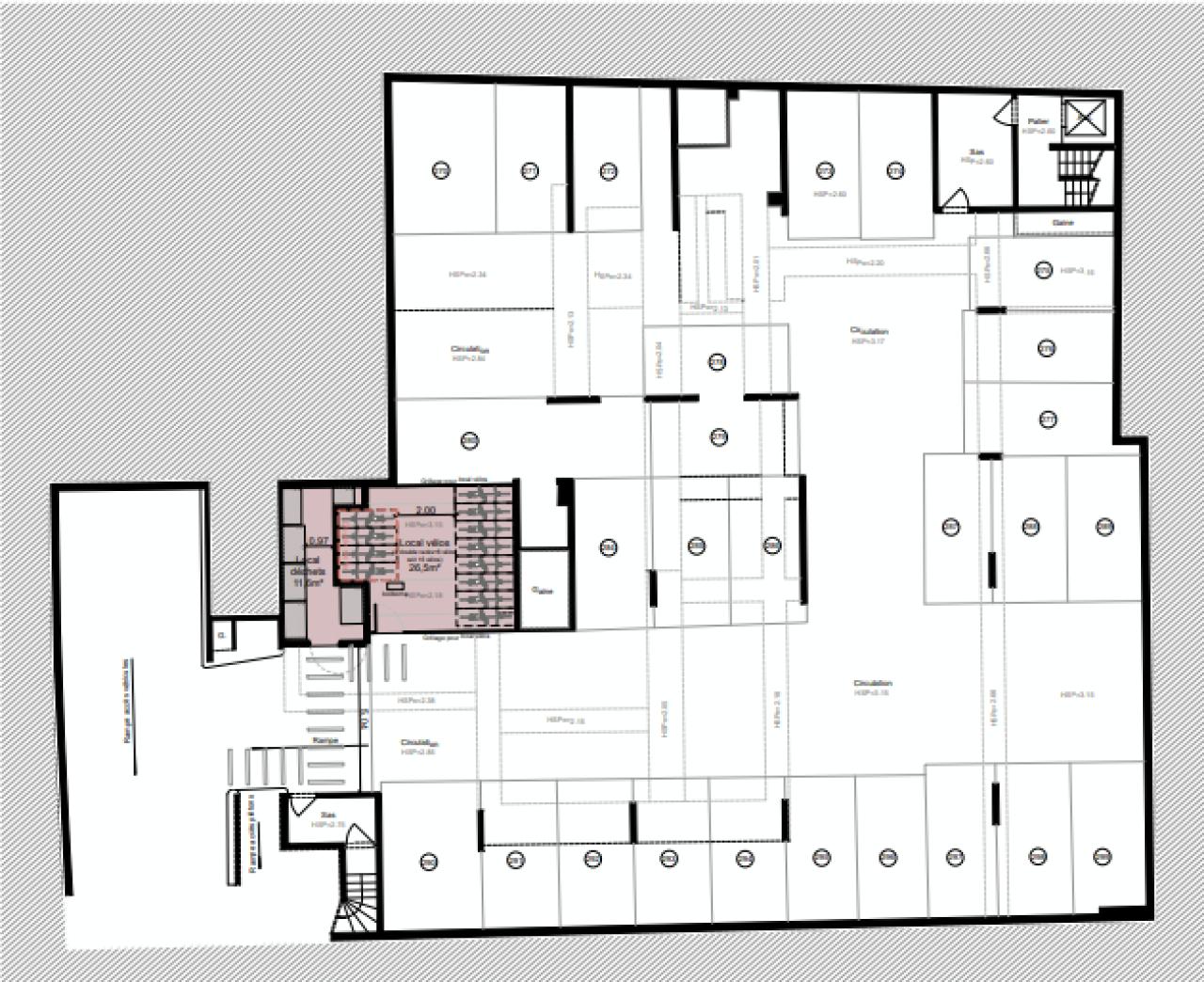 Bureau Paris 2733m² Location bureau Paris OLBUR2107222 8